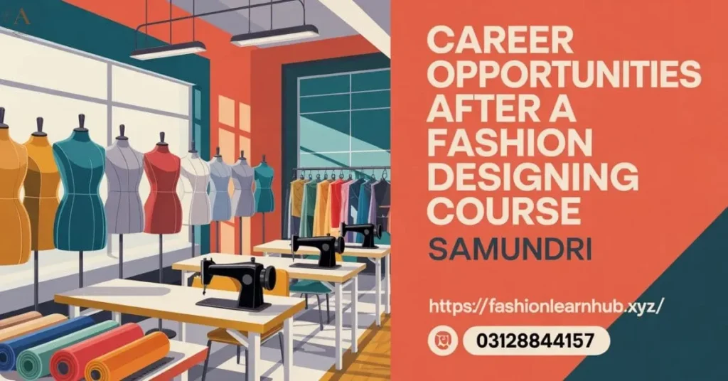 Career Opportunities After a Fashion Designing Course Samundri