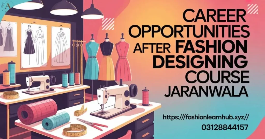 Career Opportunities After Fashion Designing Course Jaranwala