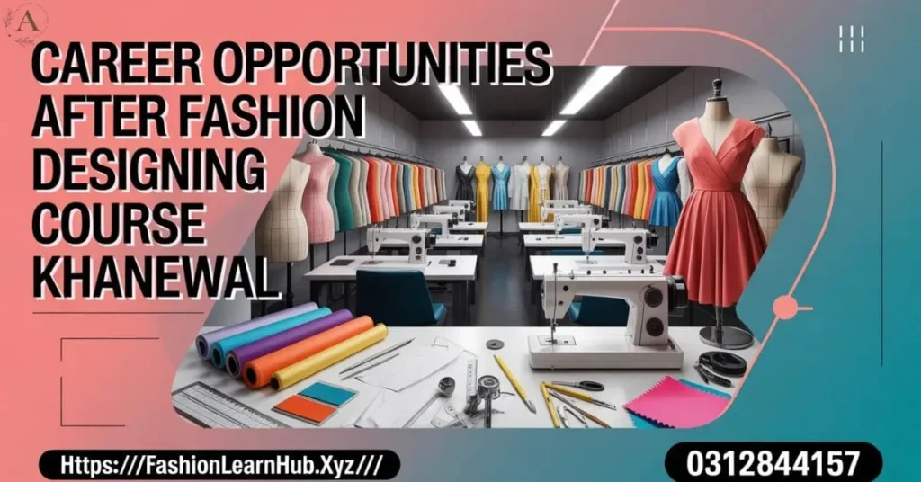 Career Opportunities After Fashion Designing Course Khanewal