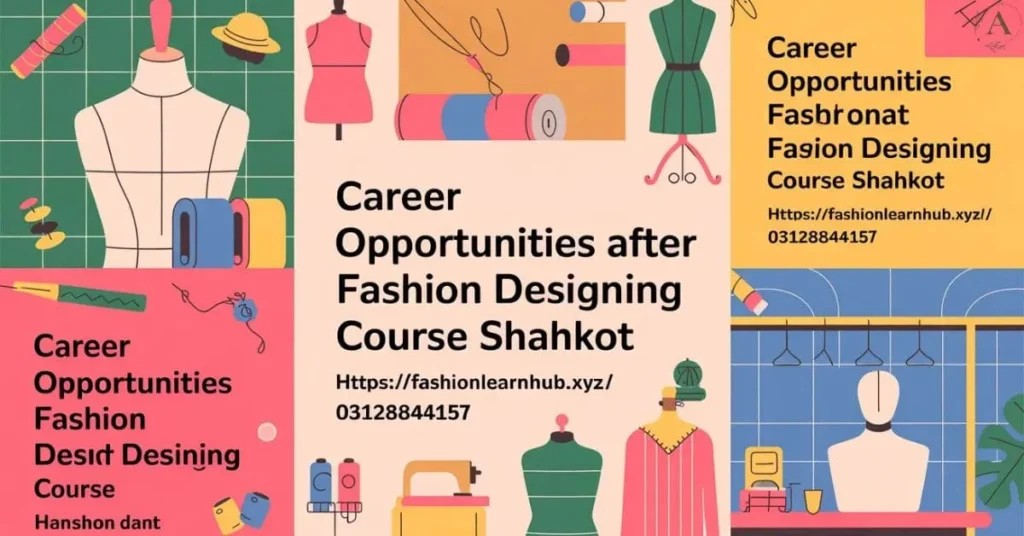 Career Opportunities After Fashion Designing Course Shahkot