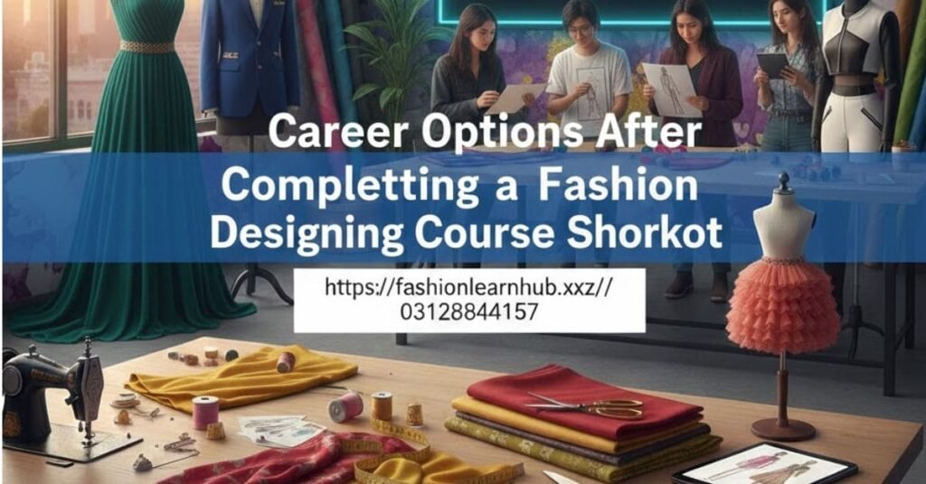 Career Options After Completing a Fashion Designing Course Shorkot