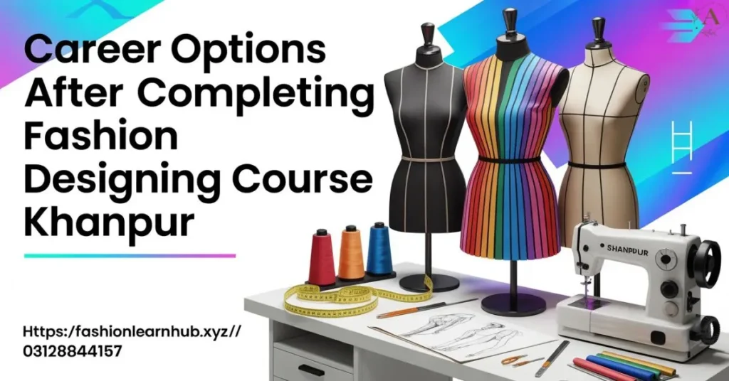 Career Options After Completing Fashion Designing Course Khanpur