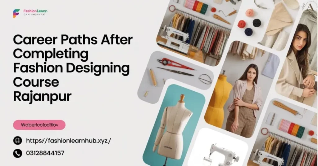 Career Paths After Completing Fashion Designing Course Rajanpur