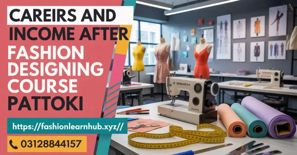 Careers and Income After Fashion Designing Course Pattoki