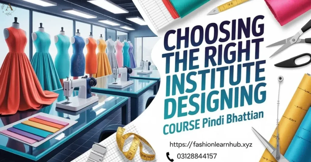 Choosing the Right Institute Fashion Designing Course Pindi Bhattian