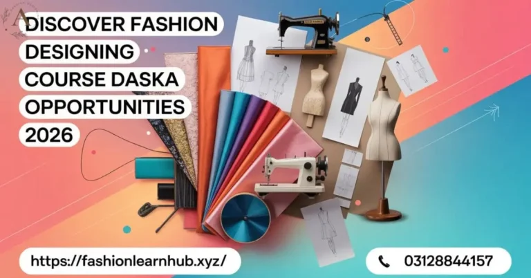 Discover Fashion Designing Course Daska Opportunities 2026