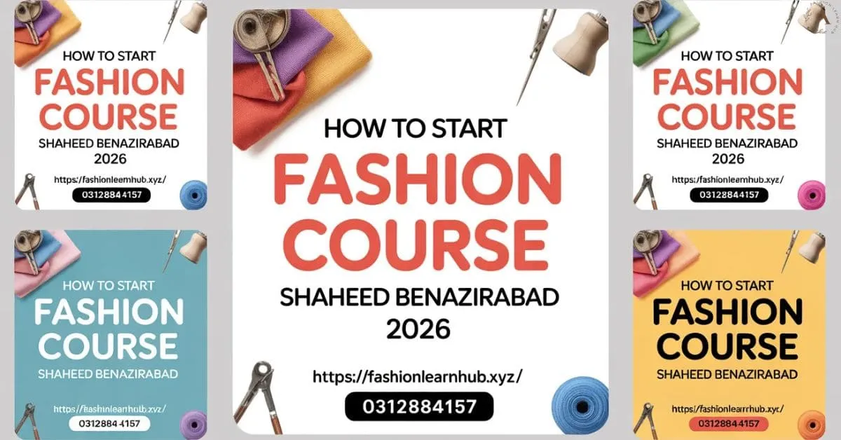How to Start Fashion Course Shaheed Benazirabad 2026