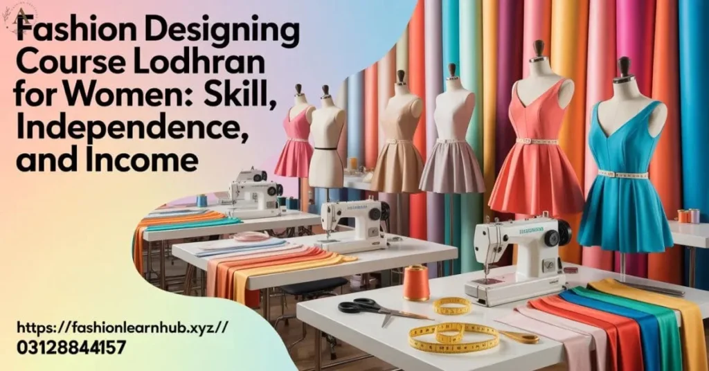 Fashion Designing Course Lodhran for Women: Skill, Independence, and Income