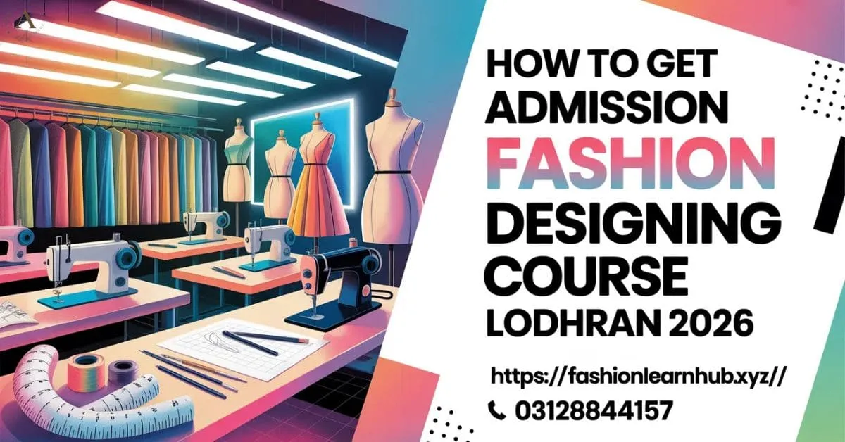 How to Get Admission Fashion Designing Course Lodhran 2026