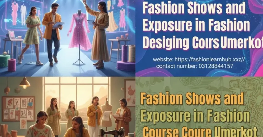 Fashion Shows and Exposure in Fashion Designing Course Umerkot