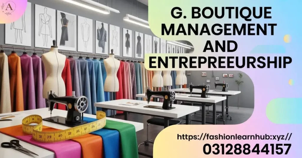 G. Boutique Management and Entrepreneurship