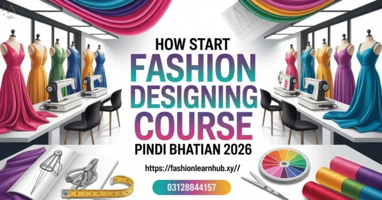 How Start Fashion Designing Course Pindi Bhattian 2026