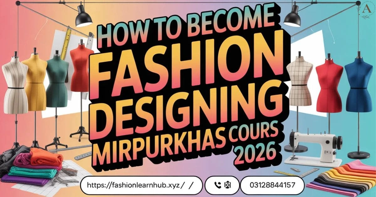 How to Become Fashion Designing Course Mirpurkhas 2026