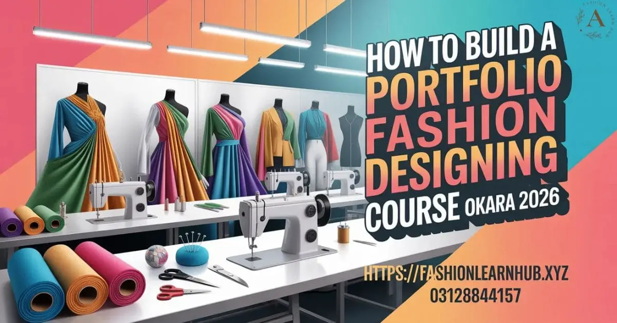 How to Build a Portfolio Fashion Designing Course Okara 2026