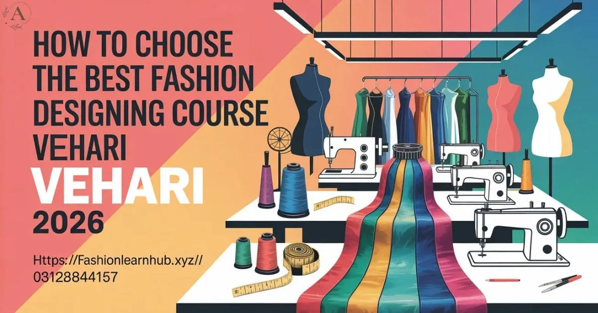 How to Choose the Best Fashion Designing Course Vehari 2026
