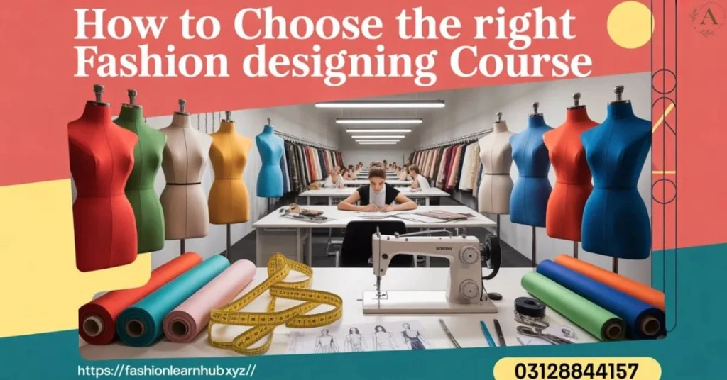 How to Choose the Right Fashion Designing Course