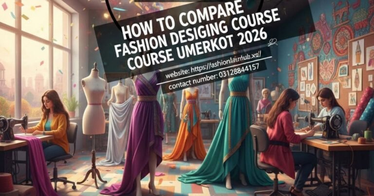 How to Compare Fashion Designing Course Umerkot 2026