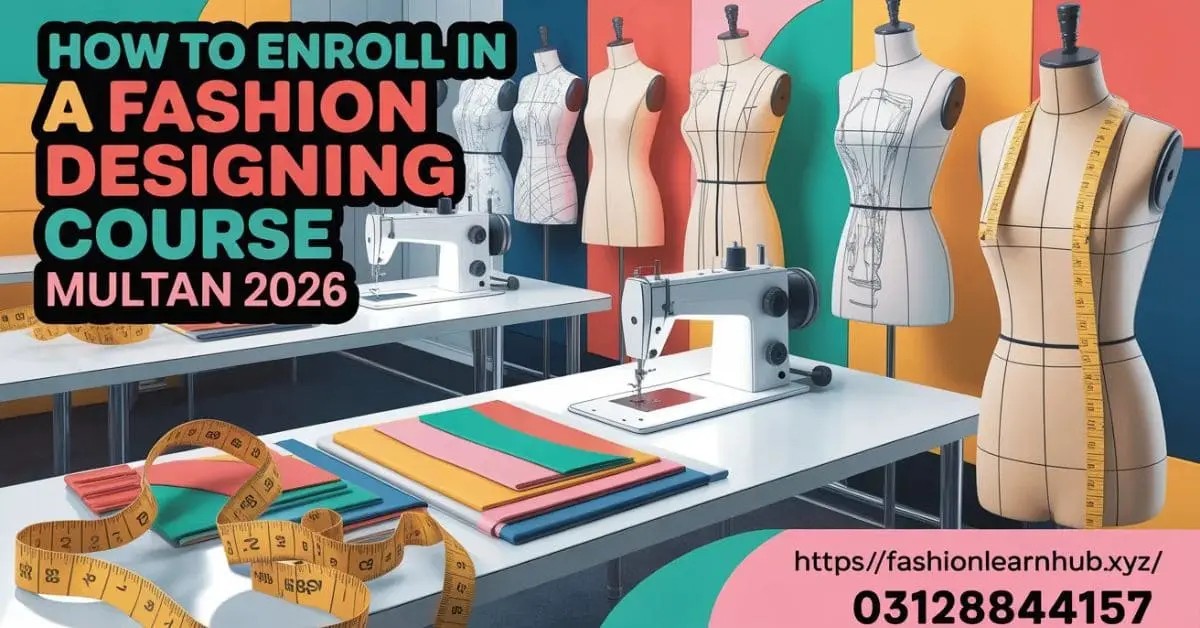 How to Enroll in a Fashion Designing Course Multan 2026