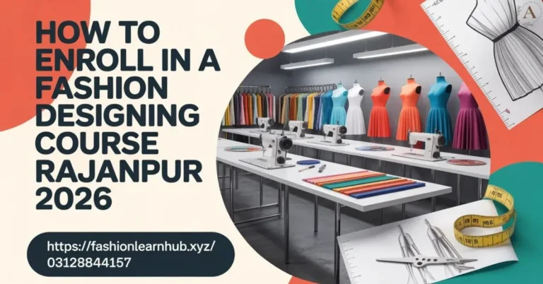 How To Enroll in a Fashion Designing Course Rajanpur 2026