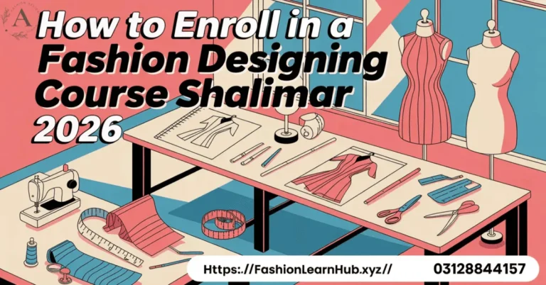 How to Enroll in a Fashion Designing Course Shalimar 2026