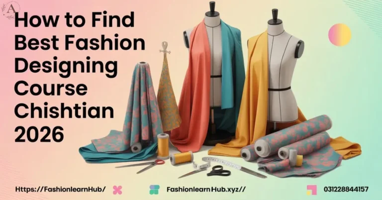 How To Find Best Fashion Designing Course Chishtian 2026