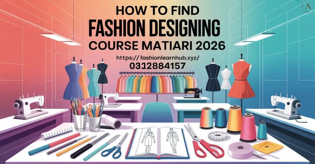 How to Find Fashion Designing Course Matiari 2026