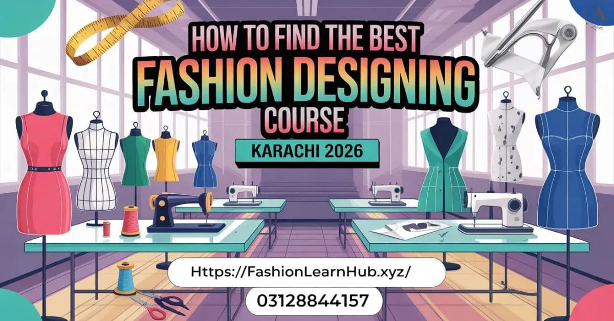 How To Find the Best Fashion Designing Course Karachi 2026