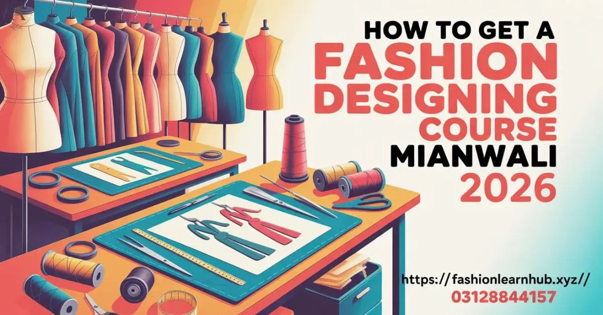 How to Get a Fashion Designing Course Mianwali 2026
