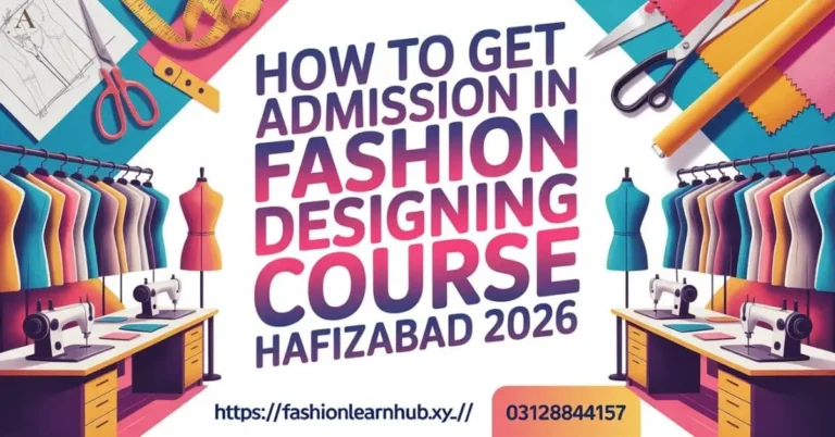 How to Get Admission in Fashion Designing Course Hafizabad 2026