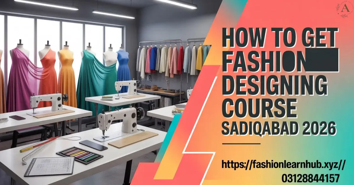 How To Get Fashion Designing Course Sadiqabad 2026