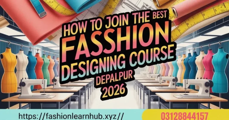 How To Join the Best Fashion Designing Course Depalpur 2026