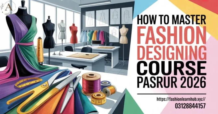 How to Master Fashion Designing Course Pasrur 2026