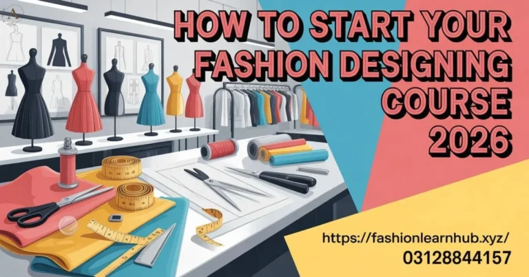 How to Start Your Fashion Designing Course Dadu 2026