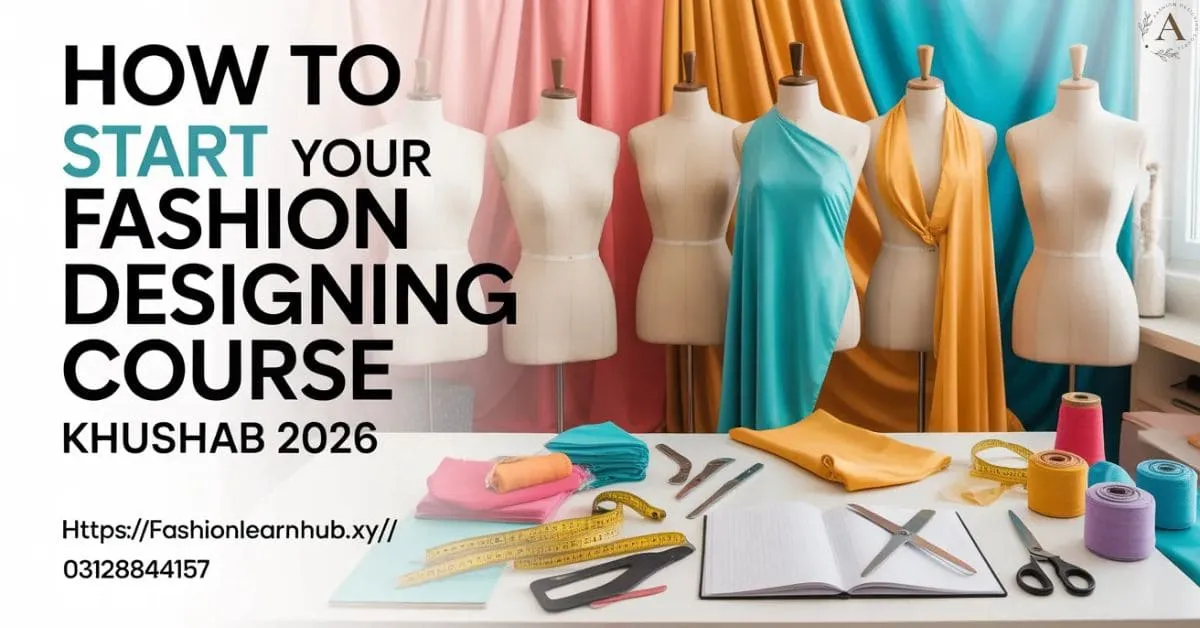 How To Start Your Fashion Designing Course Khushab 2026