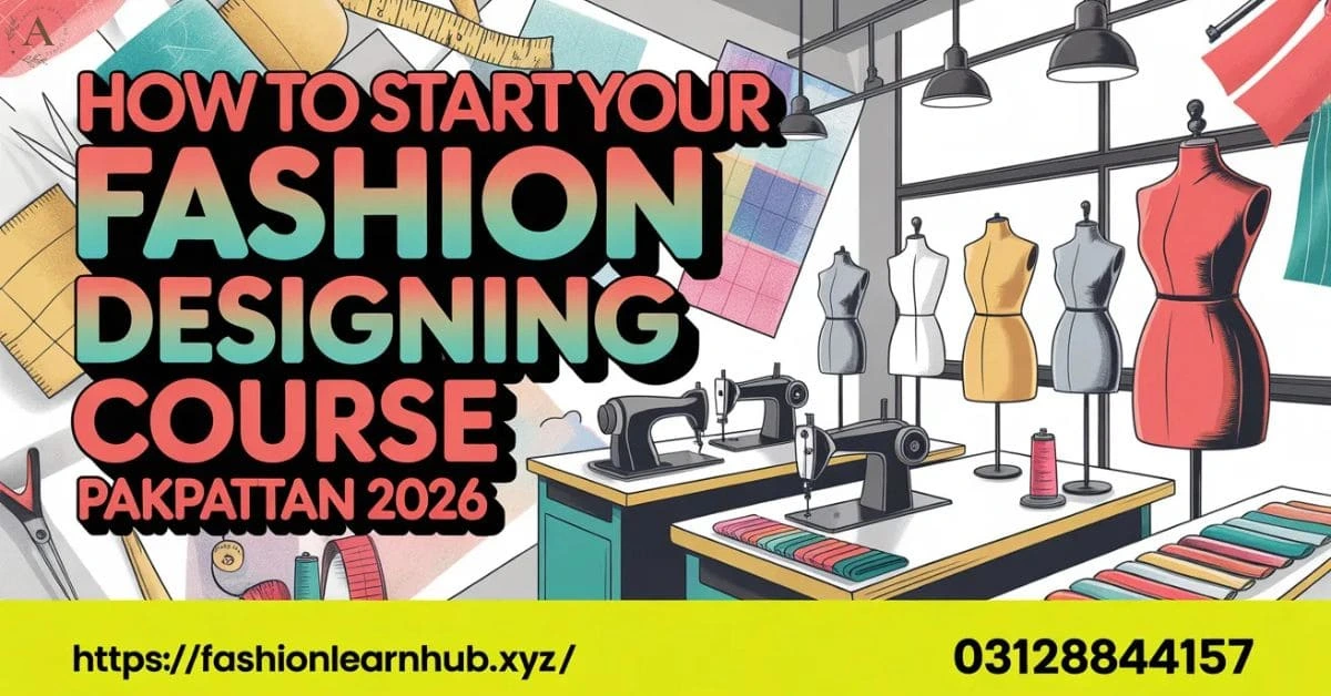 How to Start Your Fashion Designing Course Pakpattan 2026