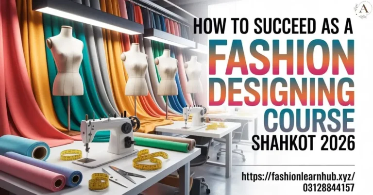How To Succeed as a Fashion Designing Course Shahkot 2026