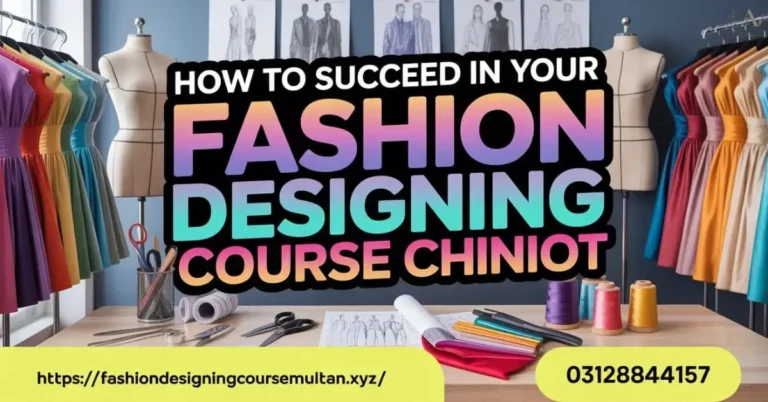 How to Succeed in Your Fashion Designing Course Chiniot