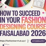 How to Succeed in Your Fashion Designing Course Faisalabad 2026