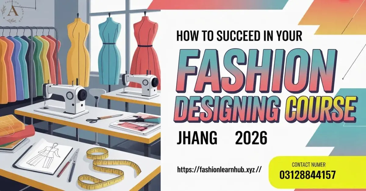 How to Succeed in Your Fashion Designing Course Jhang 2026