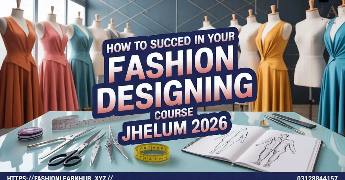 How to Succeed in Your Fashion Designing Course Jhelum 2026