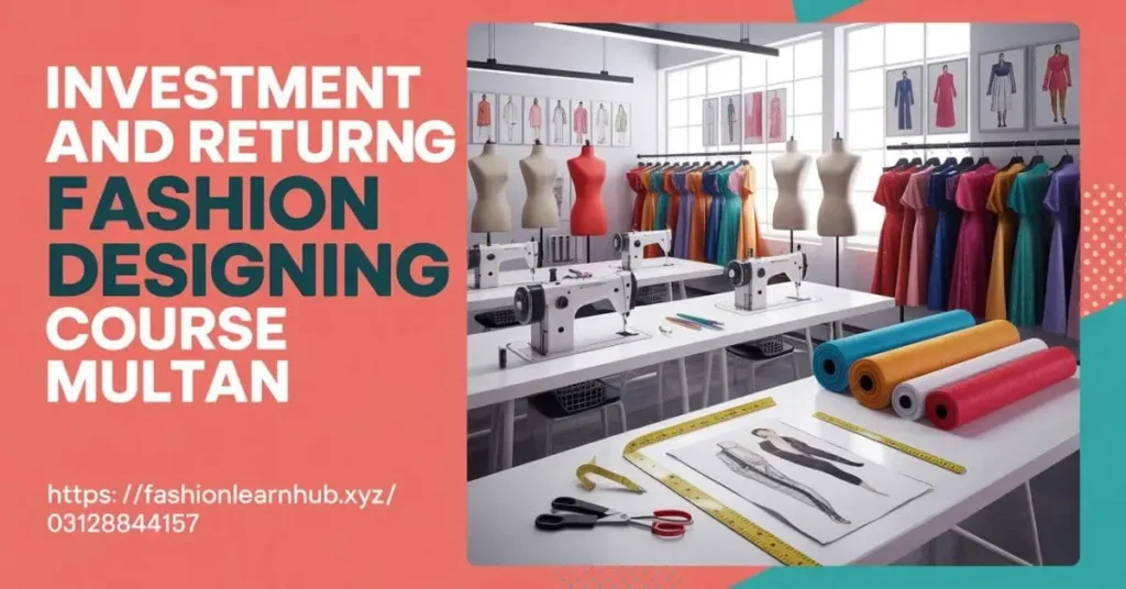 Investment and Returns Fashion Designing Course Multan