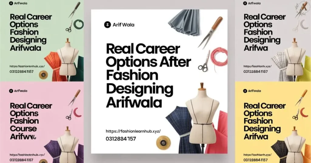 Real Career Options After Fashion Designing Course Arifwala
