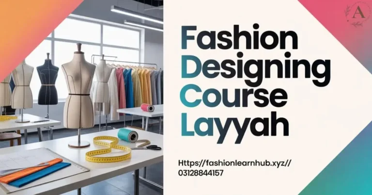 Step by Step Guide to Fashion Designing Course Layyah 2026