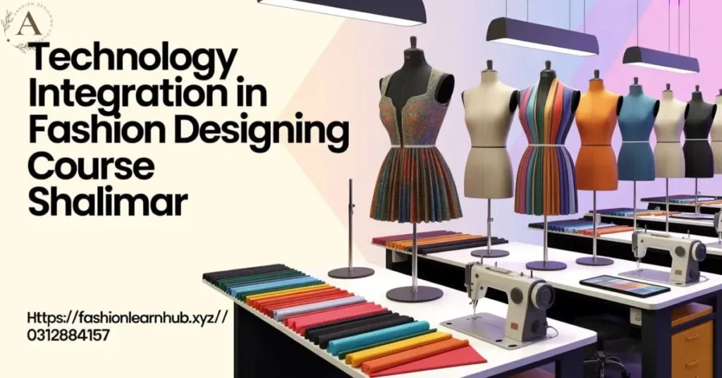 Technology Integration in Fashion Designing Course Shalimar