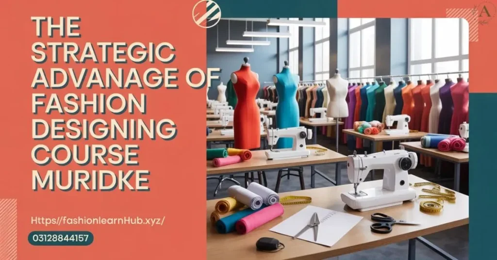 The Strategic Advantage of Fashion Designing Course Muridke