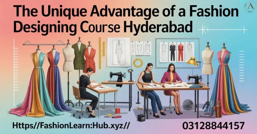The Unique Advantage of a Fashion Designing Course Hyderabad