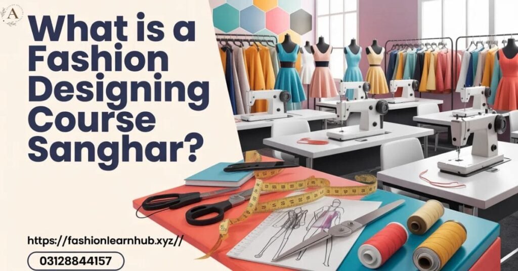 What Is a Fashion Designing Course Sanghar?