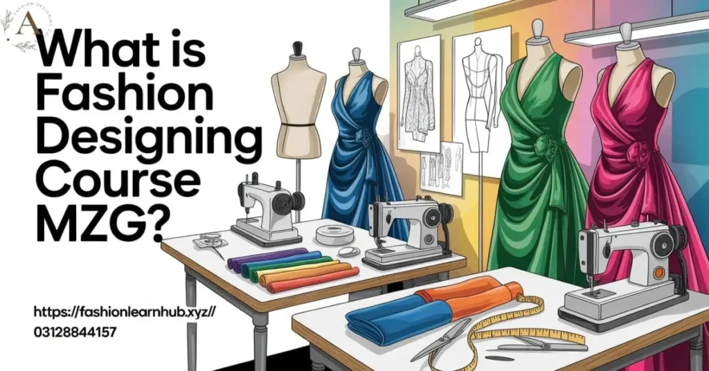 What is Fashion Designing Course MZG?