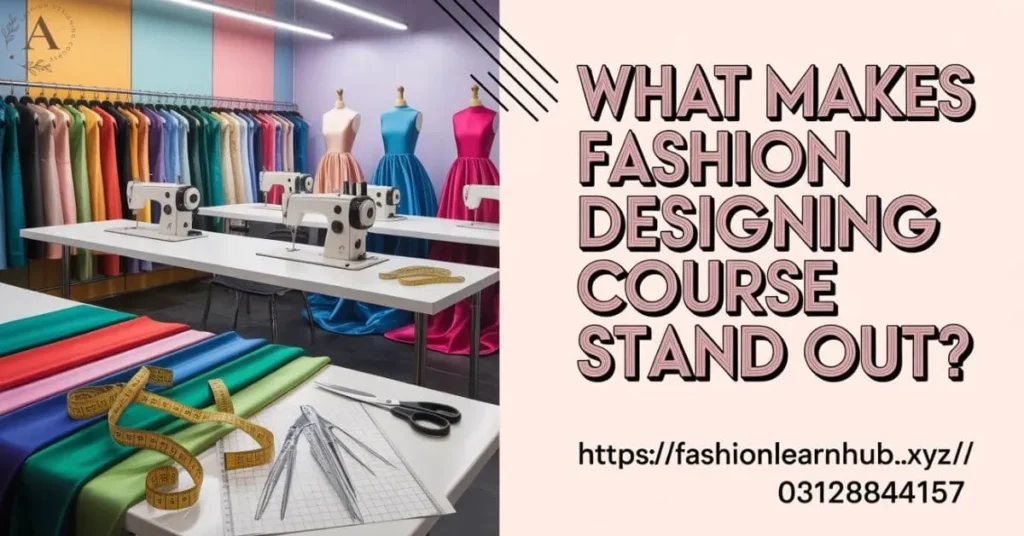 What Makes Fashion Designing Course Shalimar Stand Out?
