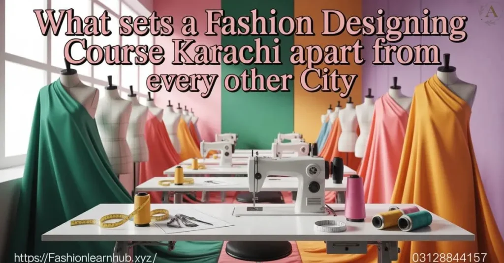 What Sets a Fashion Designing Course Karachi Apart From Every Other City
